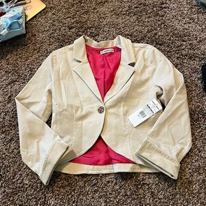 NWT Tan blazer
